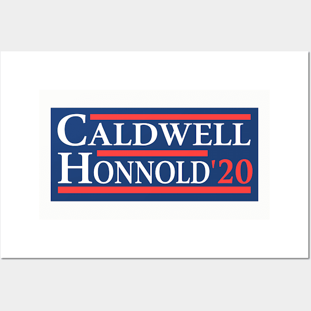 Caldwell Honnold 2020 Wall Art by esskay1000